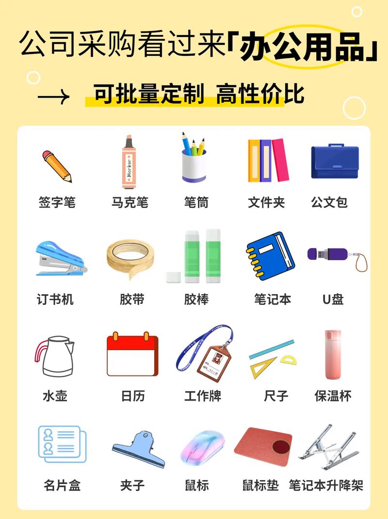 办公用品定制大全 HR与采购的文创礼品指南