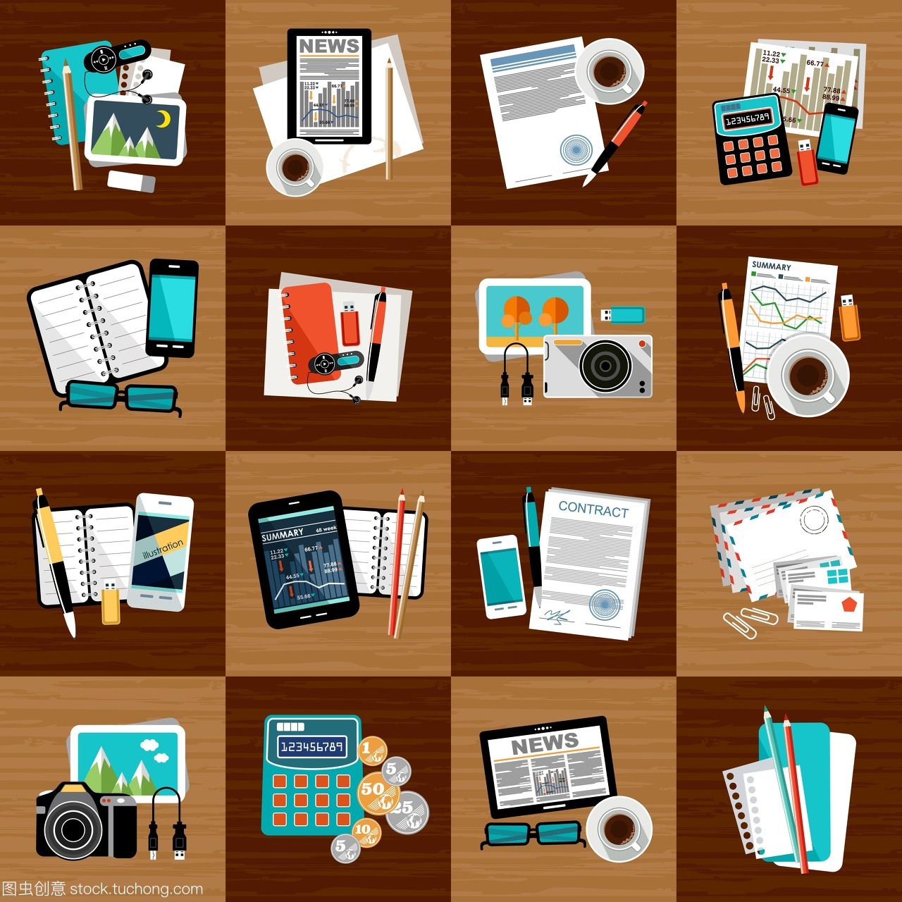 提升办公效率 精选矢量图与办公设备耗材全攻略